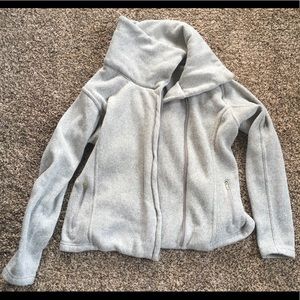 *SOLD* Old Navy Grey Active Moto Sweater Size L